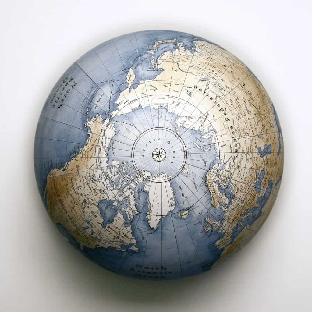 Geography- picture of globe